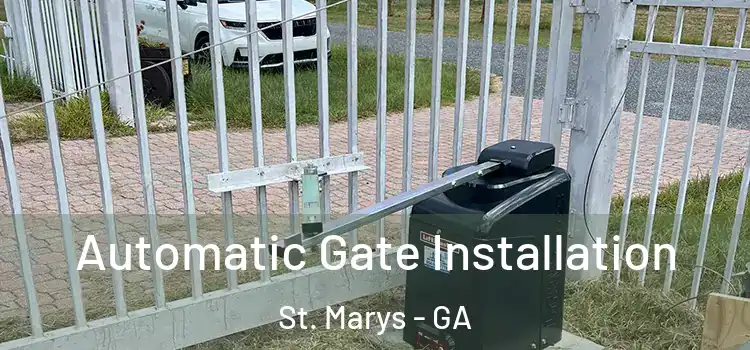 Automatic Gate Installation St. Marys - GA