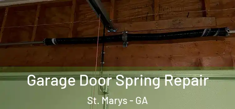  Garage Door Spring Repair St. Marys - GA