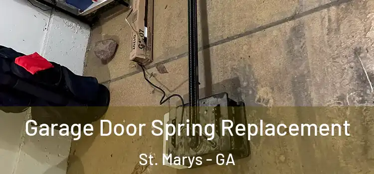  Garage Door Spring Replacement St. Marys - GA