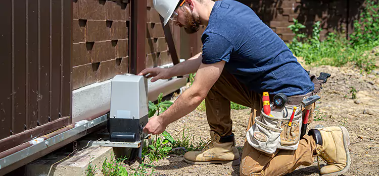 Electric Driveway Gate Installation St. Marys
