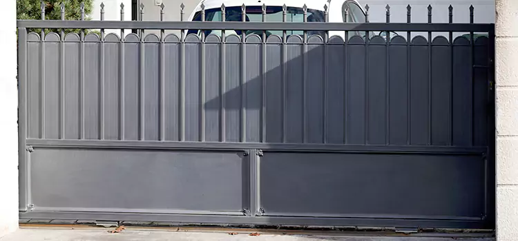 Metal Driveway Gate Installation St. Marys