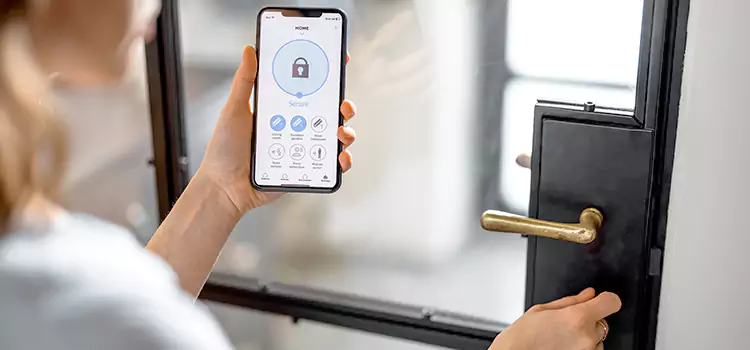 Fingerprint Door Lock Installation St. Marys