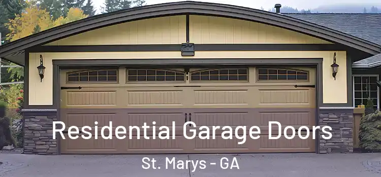  Residential Garage Doors St. Marys - GA