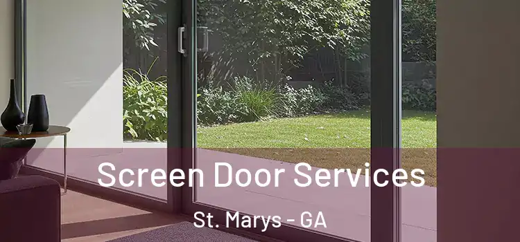 Screen Door Services St. Marys - GA